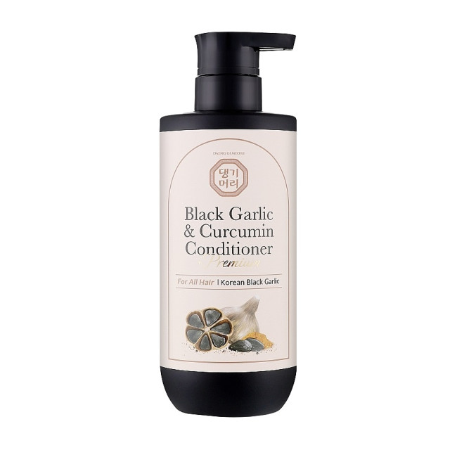 Преміальний кондиціонер Daeng Gi Meo Ri premium Black Garlic&curcumin Conditioner 500ml, фото 1